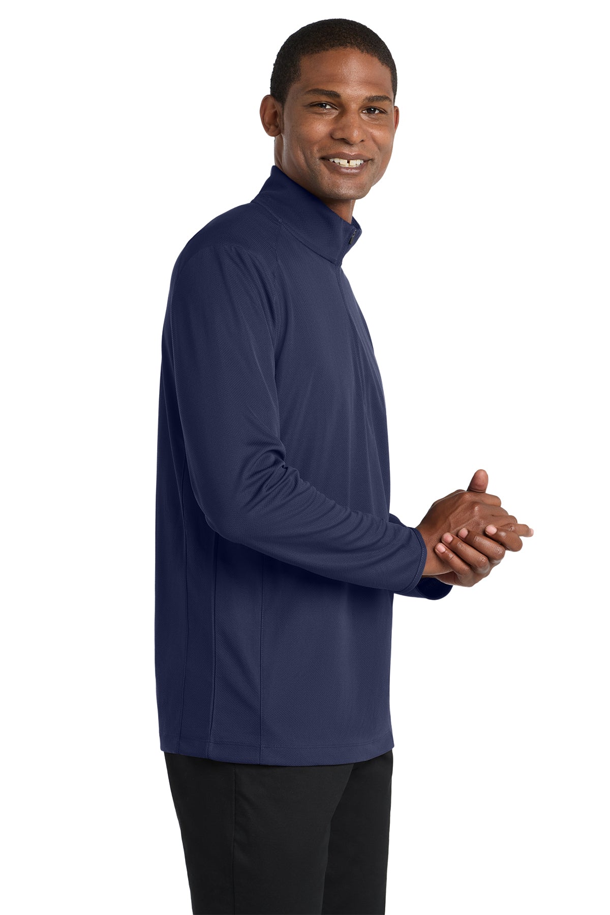 Port Authority® K806 Pinpoint Mesh 1/2-Zip