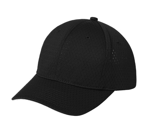 Port Authority® C833 Pro Mesh Cap Black