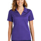 Sport-Tek® Ladies Dri-Mesh® L469 V-Neck Polo Purple