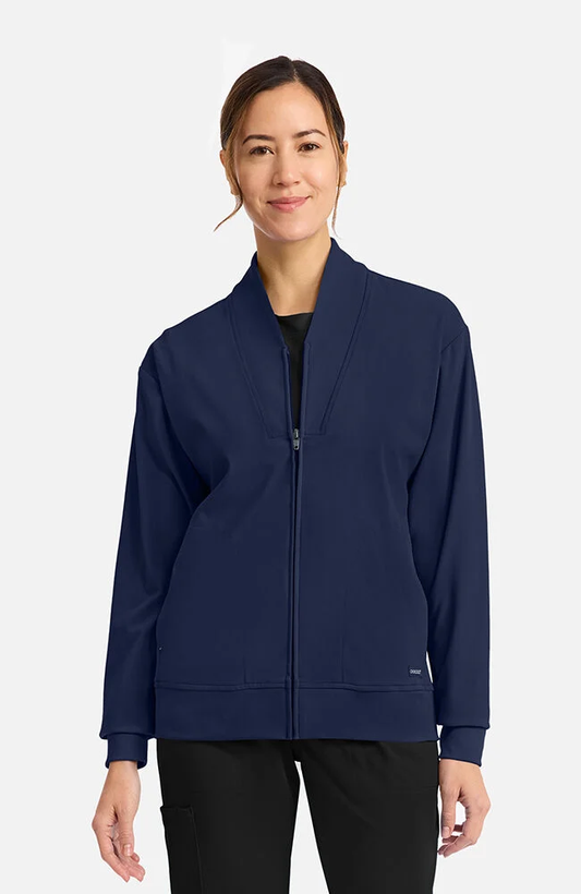 Achieve by Cherokee Women's CK353 Warm-Up Scrub Jacket