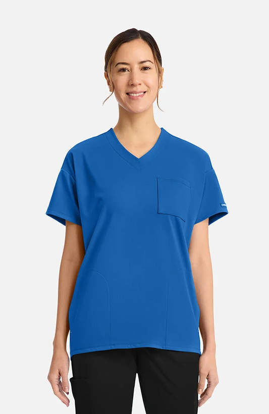 Achieve by Cherokee Women's CK863 V-Neck Tunic Scrub Top