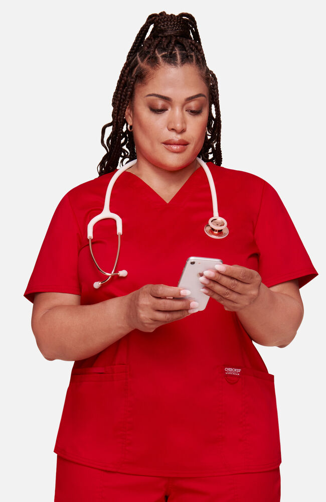 Scrub Top - Cherokee Women's WW620