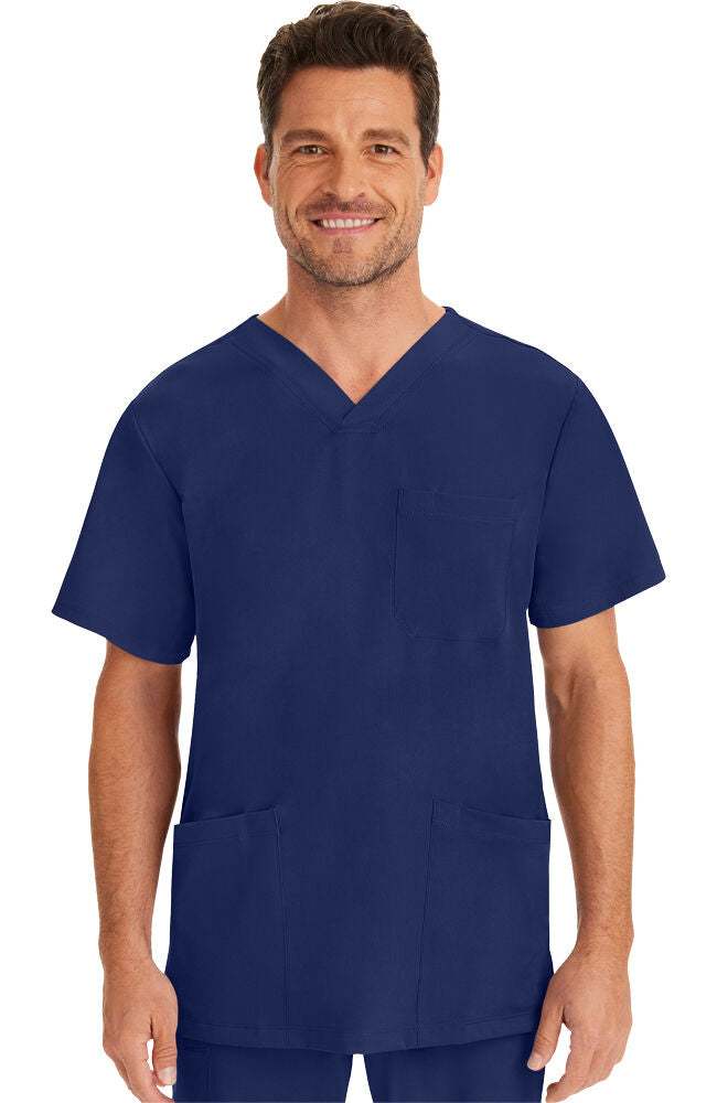 Healing Hands HH Works 2590 Men's Matthew 4 Pocket Scrub Top