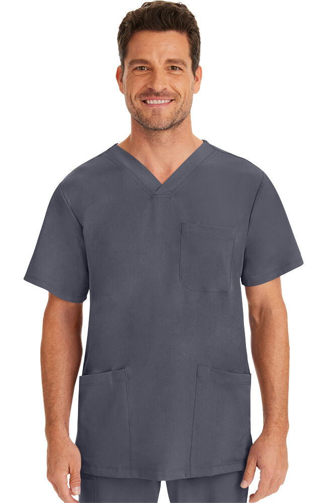 Healing Hands HH Works 2590 Men's Matthew 4 Pocket Scrub Top