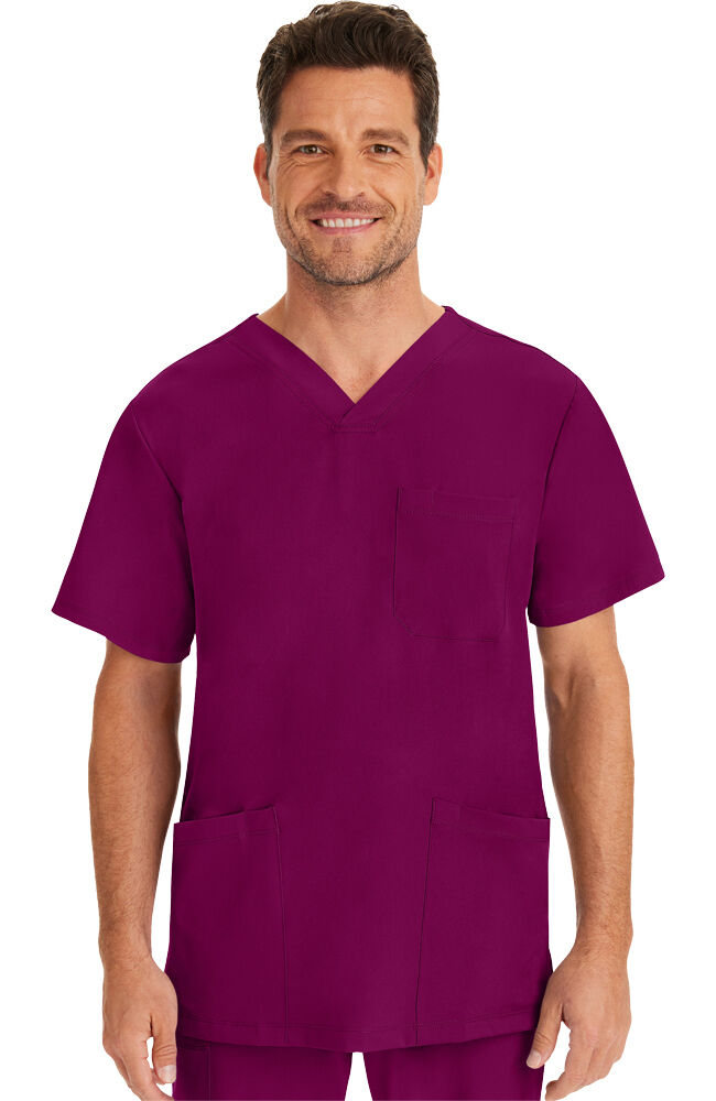 Healing Hands HH Works 2590 Men's Matthew 4 Pocket Scrub Top