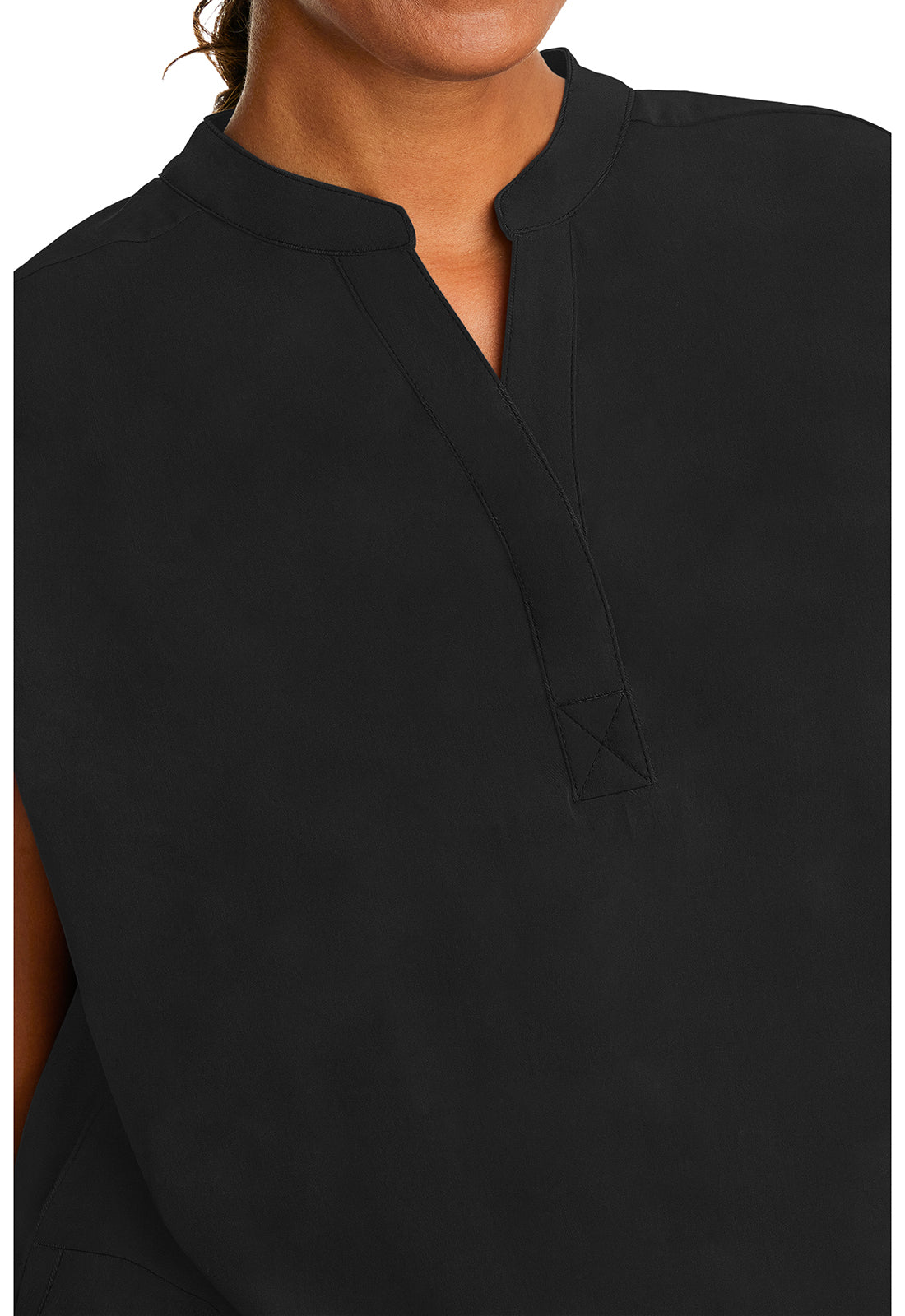 Healing Hands Purple Label 2152 Women's Journey Boxy Top Neckline