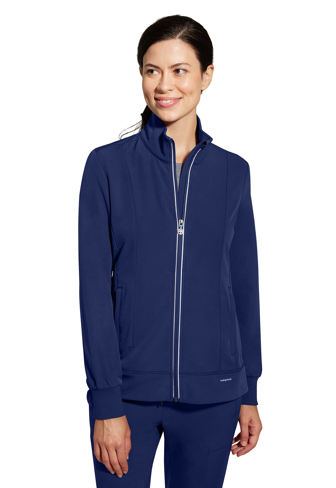 Healing Hands 360 Carly Full Zip Women's Jacket Navy