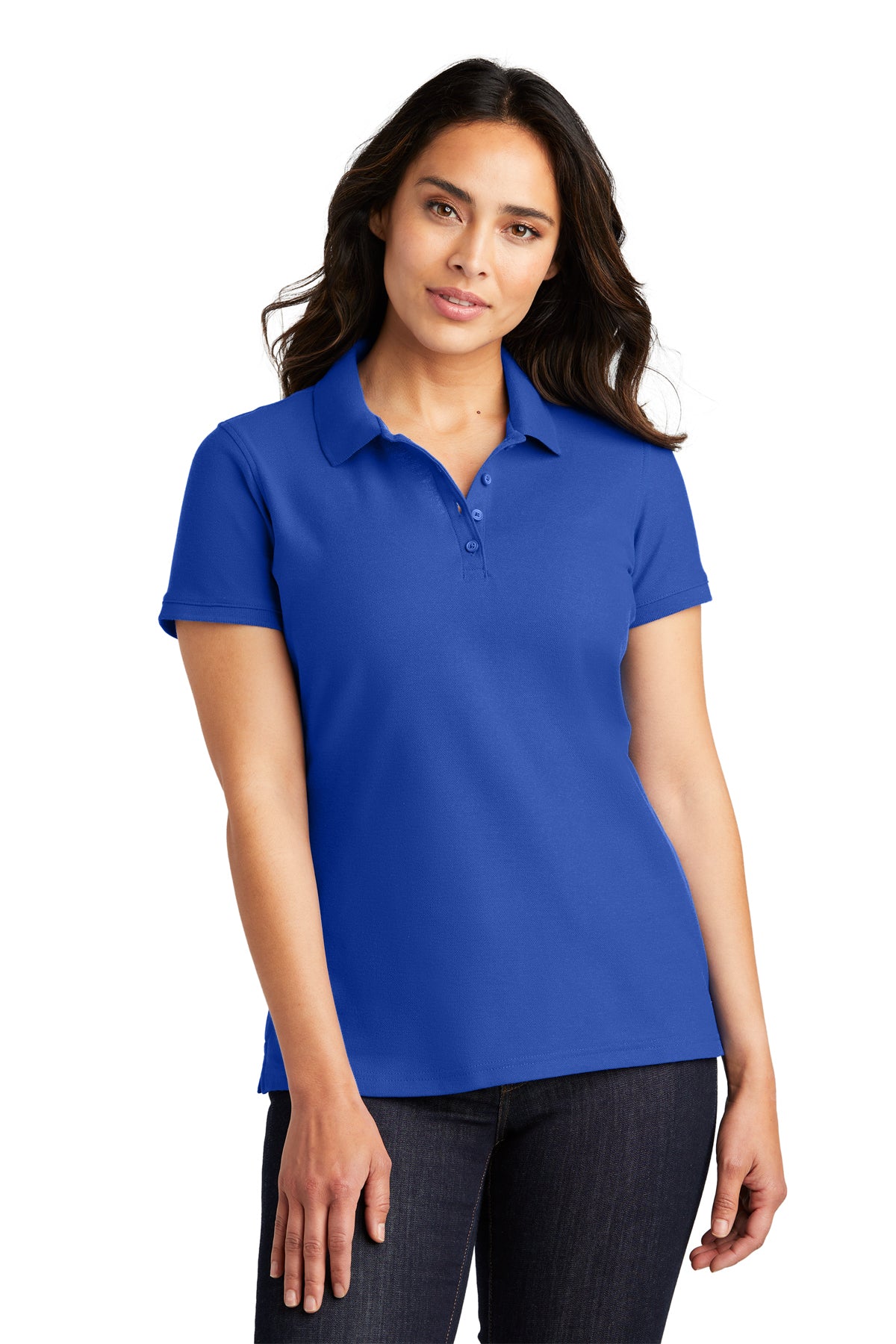 Port Authority® L100 Ladies Core Classic Pique Polo Royal