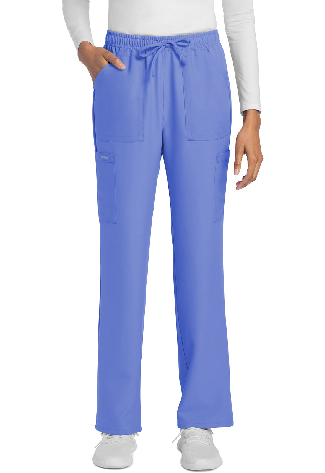 Cherokee Workwear Originals CK272 Ultra Women's 4-Pocket Drawstring Cargo Scrub Pants - Tall | Nurse Aid Students