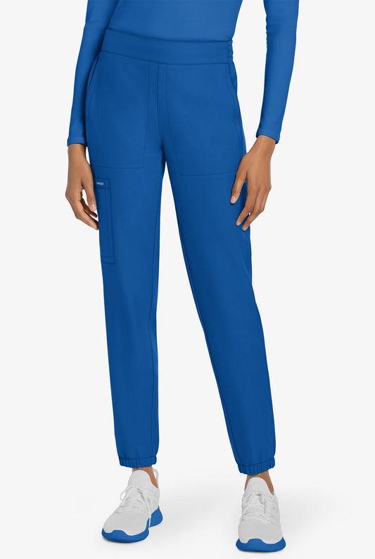 Cherokee Workwear Originals CK273 Ultra Women's 5-Pocket Drawstring Jogger Scrub Pants - Petite | Dental