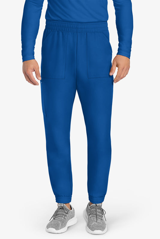 Cherokee Workwear Originals Ultra Men's CK278 4-Pocket Flat Front Cargo Jogger Scrub Pants | Dental