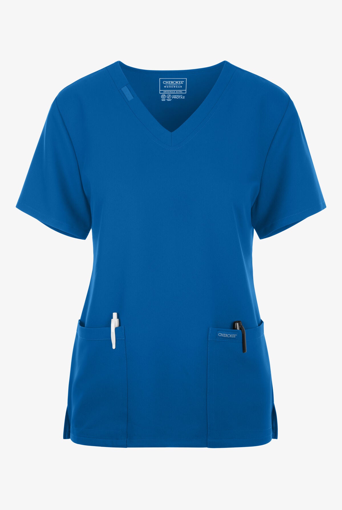 Cherokee Workwear Originals CK953 Ultra Women's 2-Pocket V-Neck Scrub Top | Marshalltown
