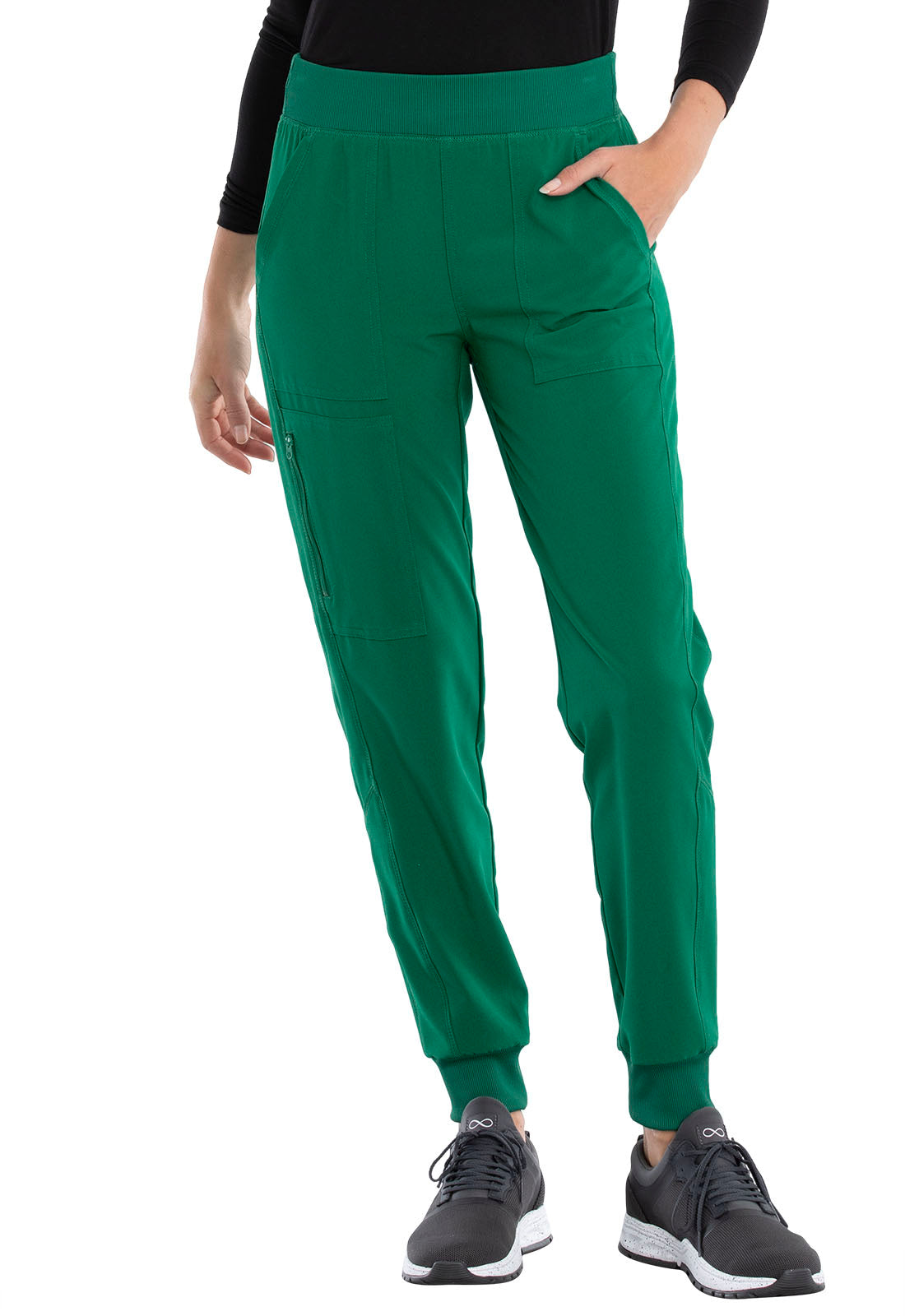 Cherokee Allura CKA190 Women's Pull On Jogger Pant Hunter