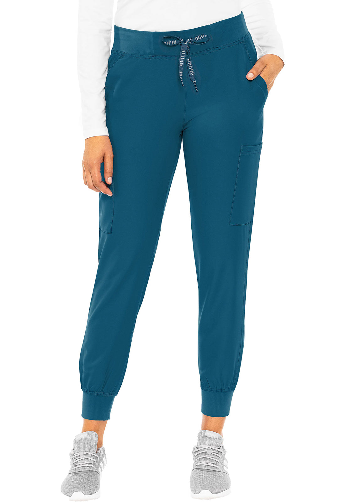 Med Couture 2711 Insight Women's Jogger Pant Caribbean Blue