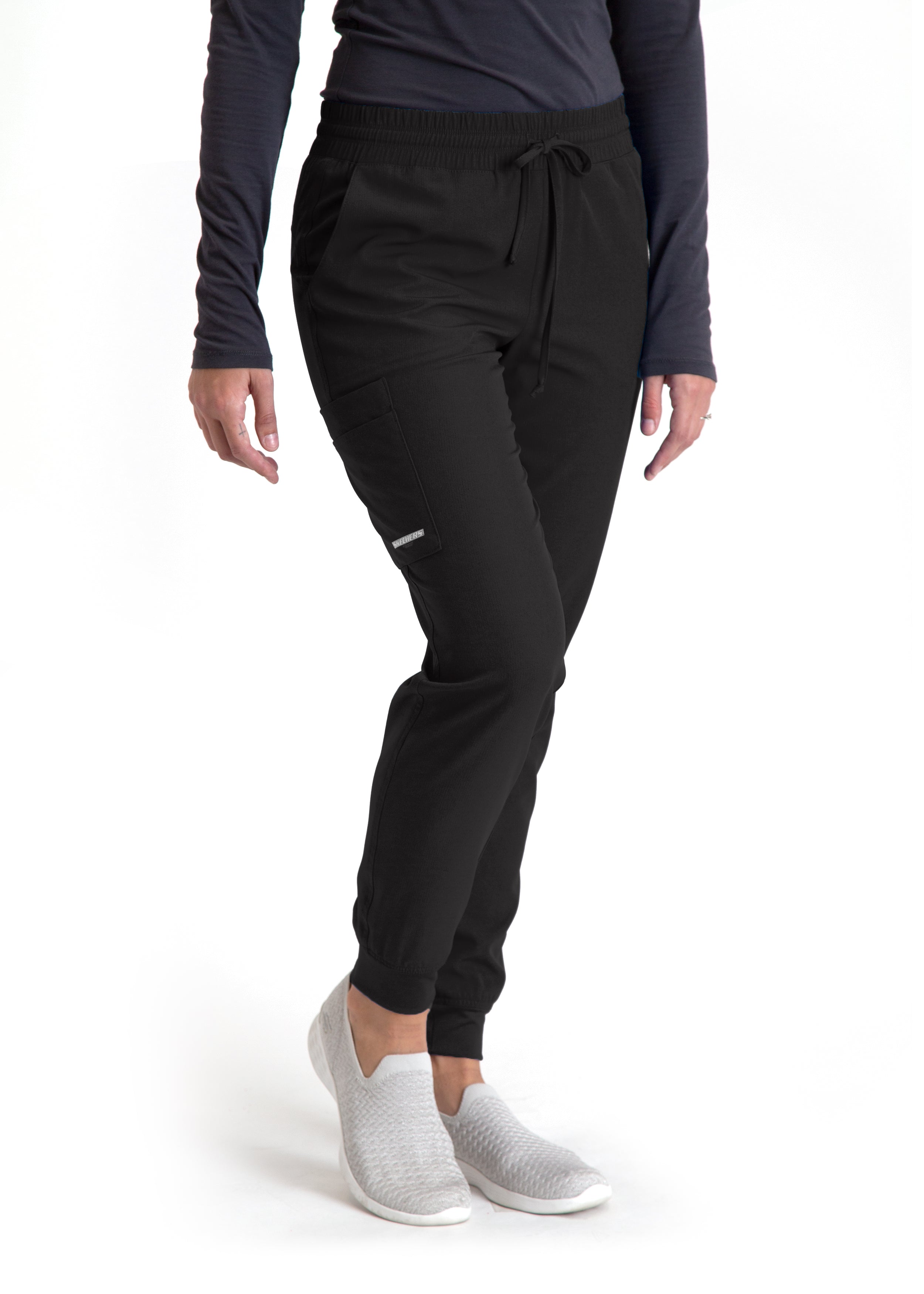 BARCO Skechers Vitality Women's Electra Mid-Rise Jogger Pant w/ 5 Pockets,  Black, X-Small Petite : : Clothing, Shoes & Accessories