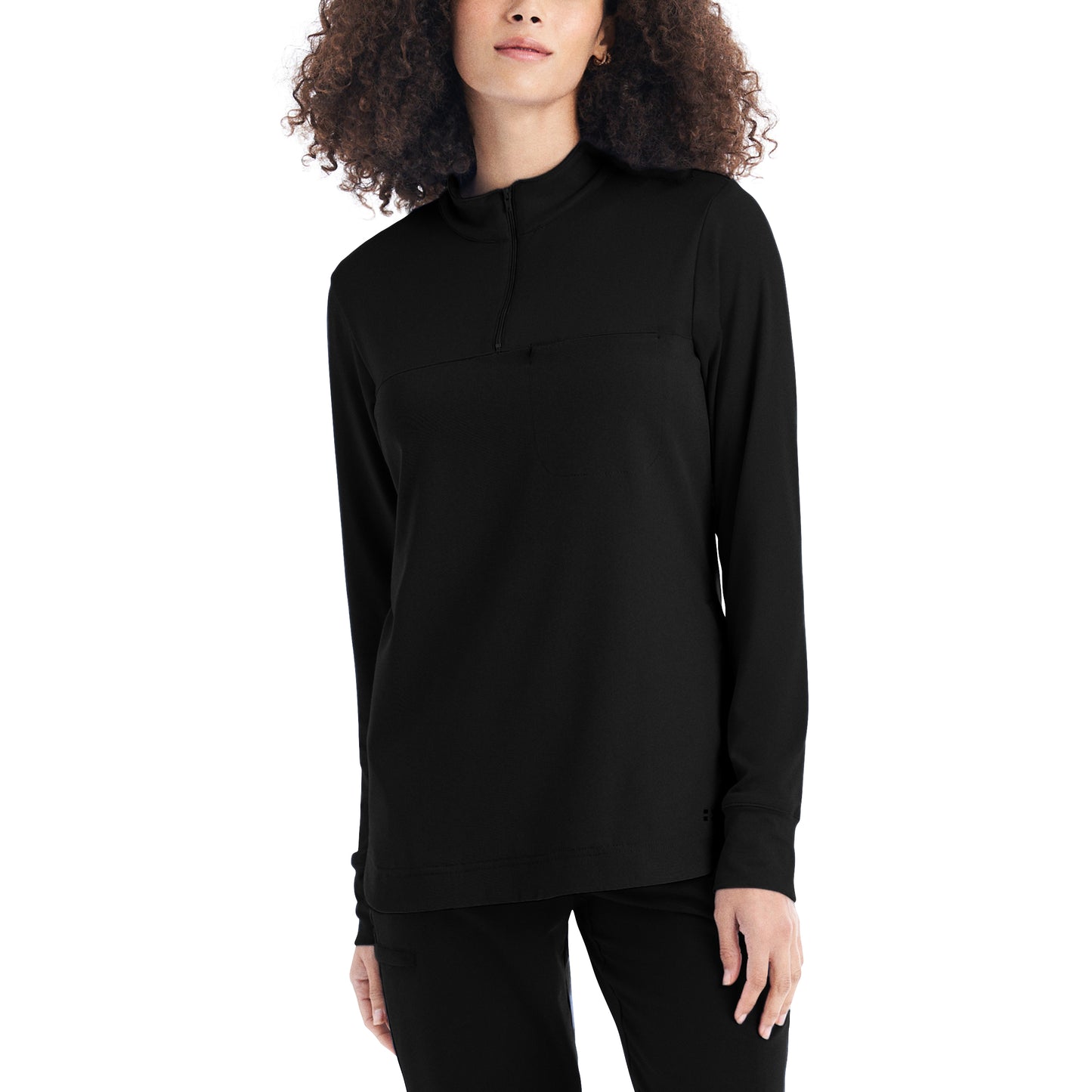 White Cross CRFT WT133 Women's 3 Pocket 1/4 Zip Pullover Black