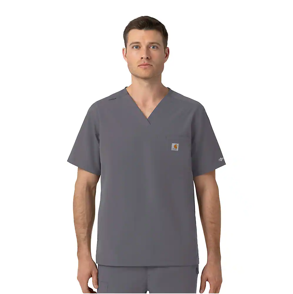 Rugged Flex FLD C16239 Ripstop V-Neck Scrub Top