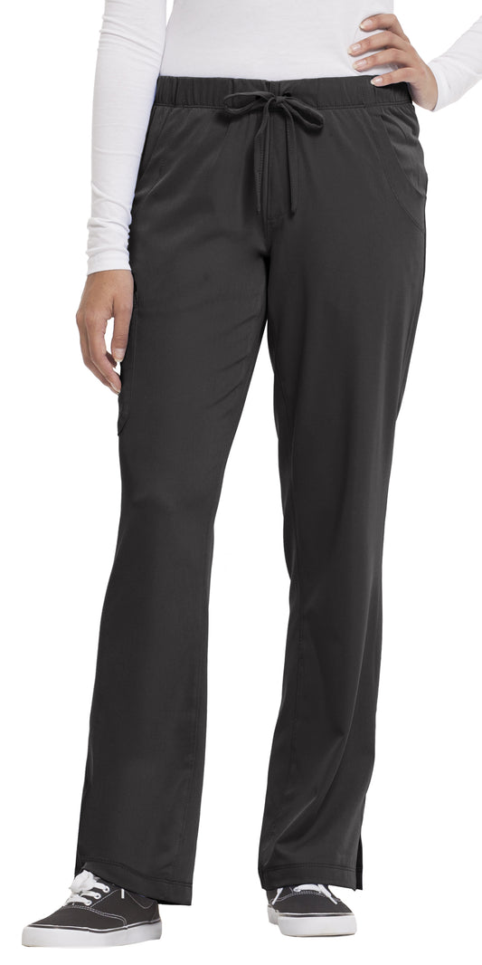 Healing Hands HHWorks 9560 Rebecca Women's Pant - PETITE Black Front 