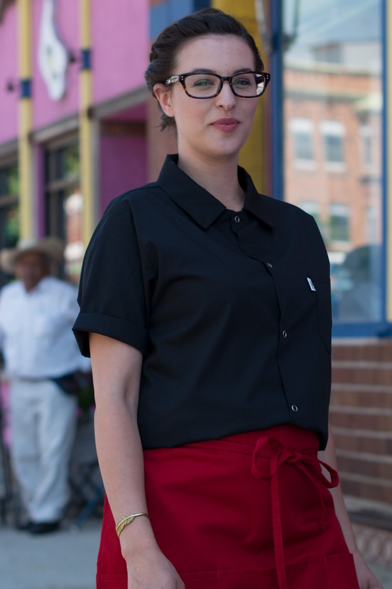 Uncommon Threads 0950 Snap Utility Shirt Black