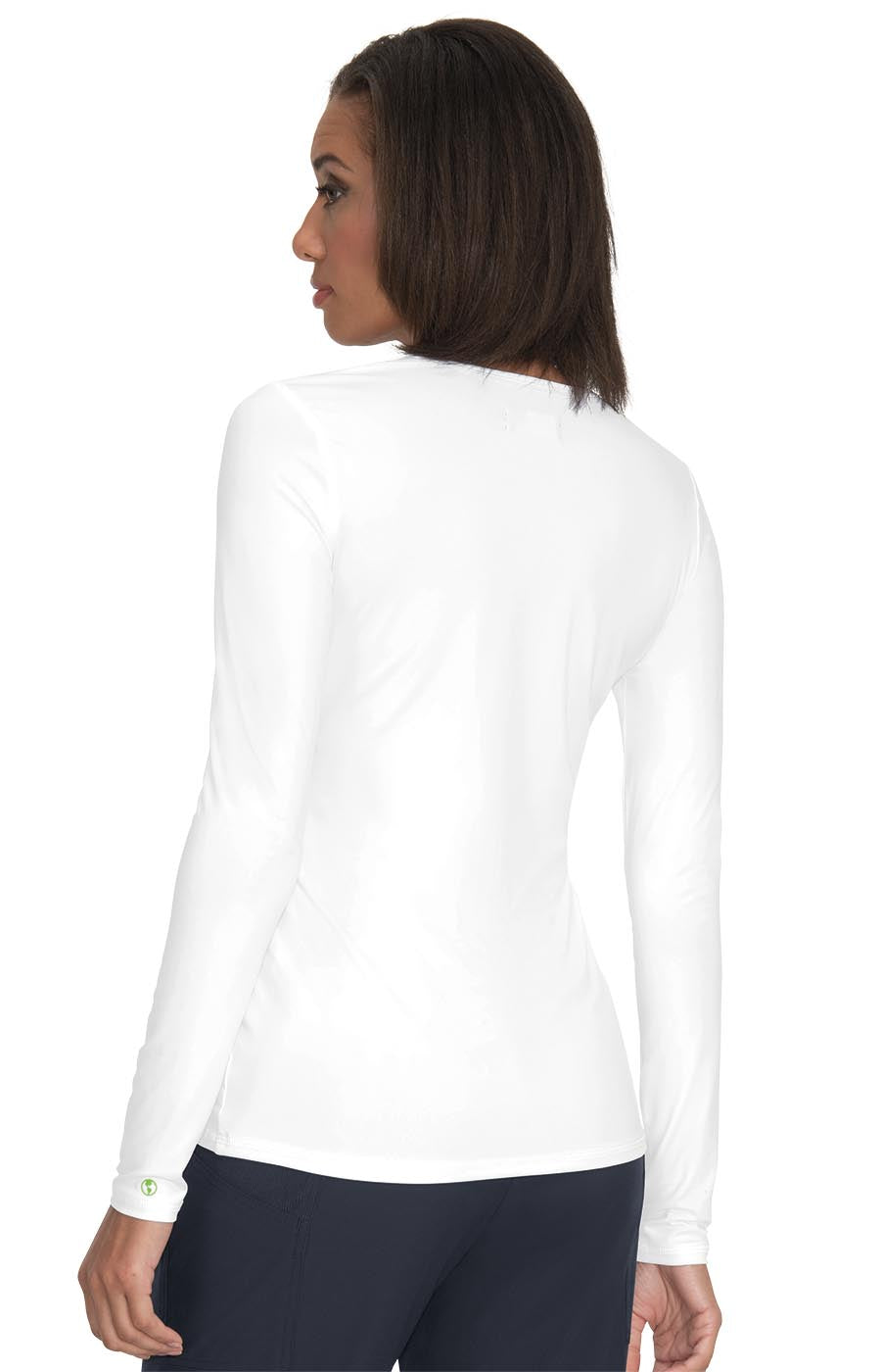 Koi 1036 Women's Wellbeing Tee White Back