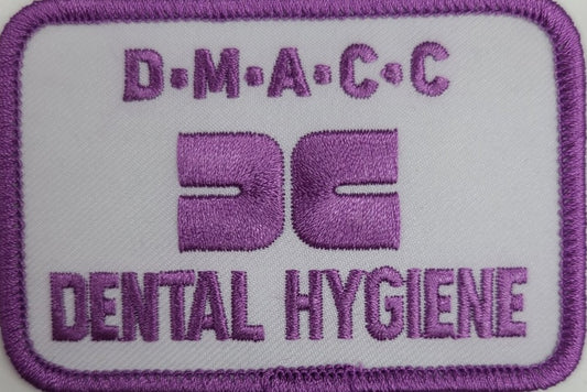 DMACC Dental Hygiene Sleeve Patch Embroidery