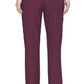Med Couture 2702 Insight Women's Zipper Pocket Pant wine back
