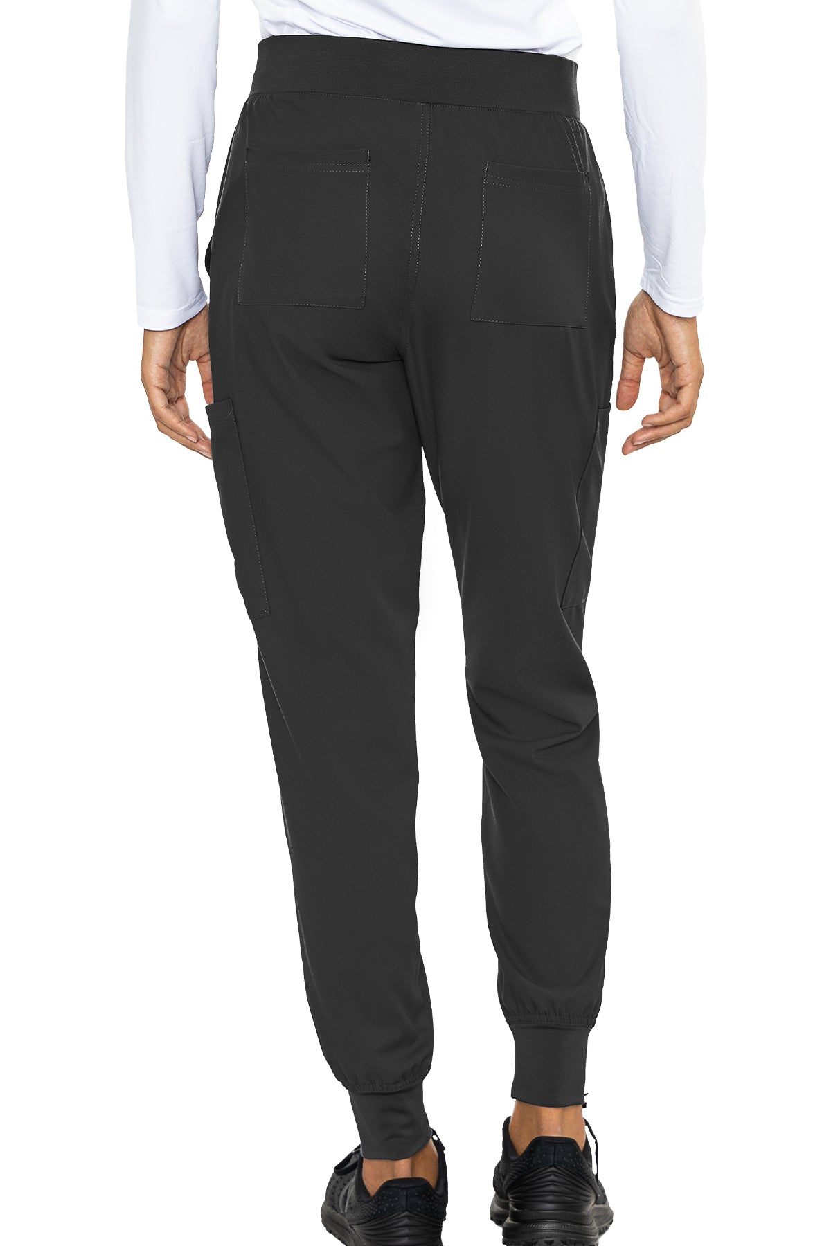 Med Couture 2711 Insight Jogger Pant Black Back