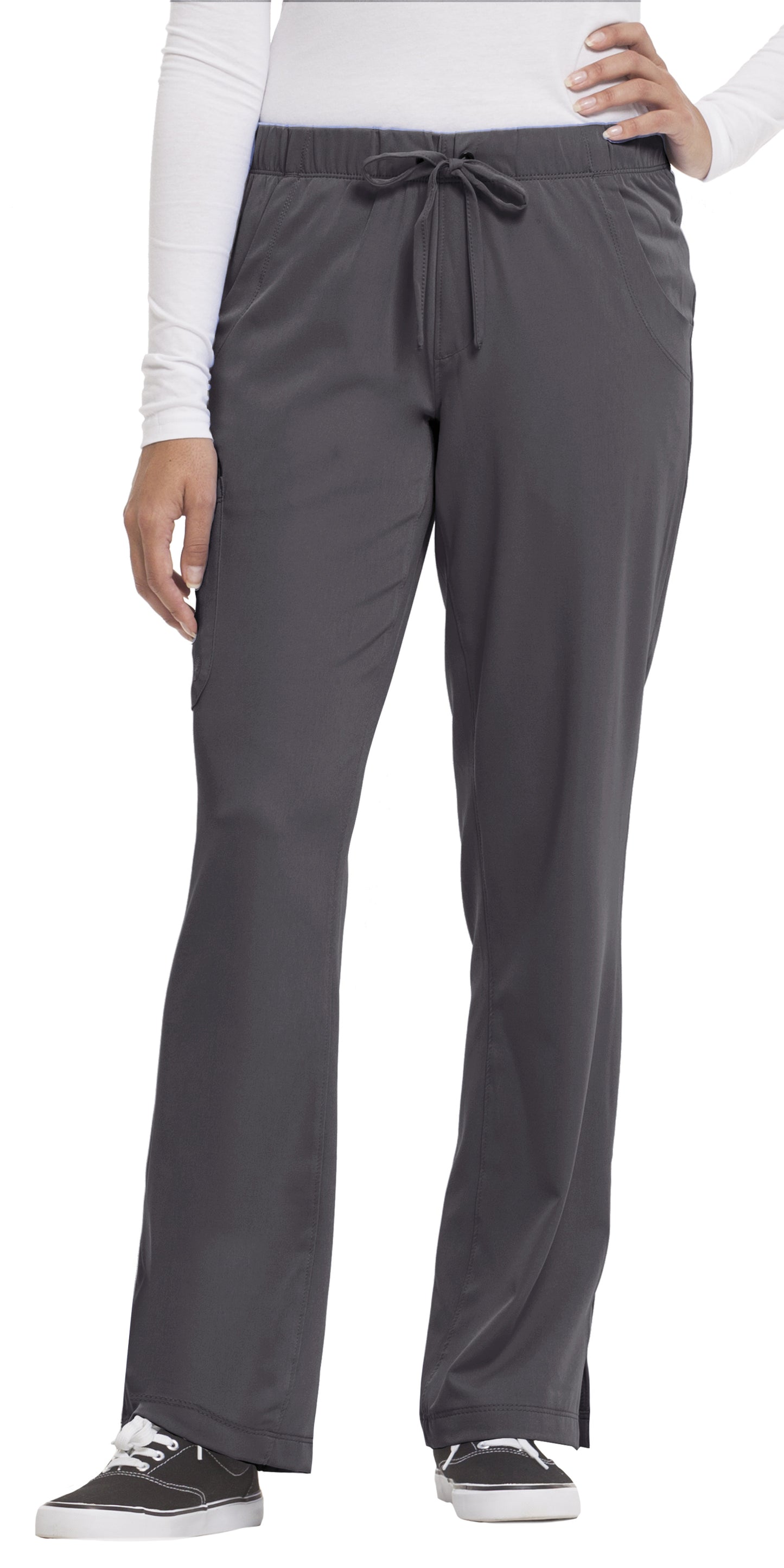 Healing Hands HHWorks 9560 Rebecca Women's Pant - TALL grey front 