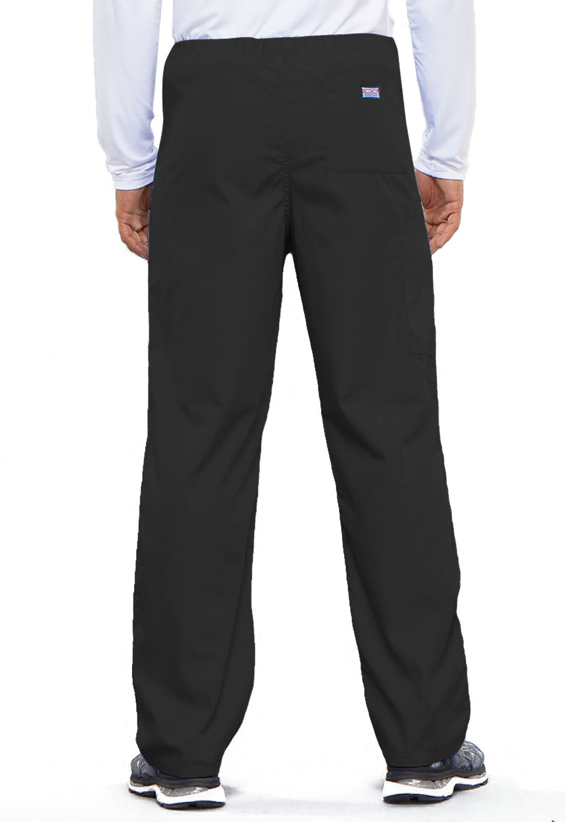 Cherokee Workwear Originals 4100 Unisex Scrub Pant black back