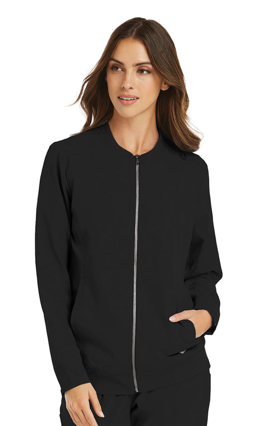 Maevn Momentum 5061 Zip Front Jacket Black