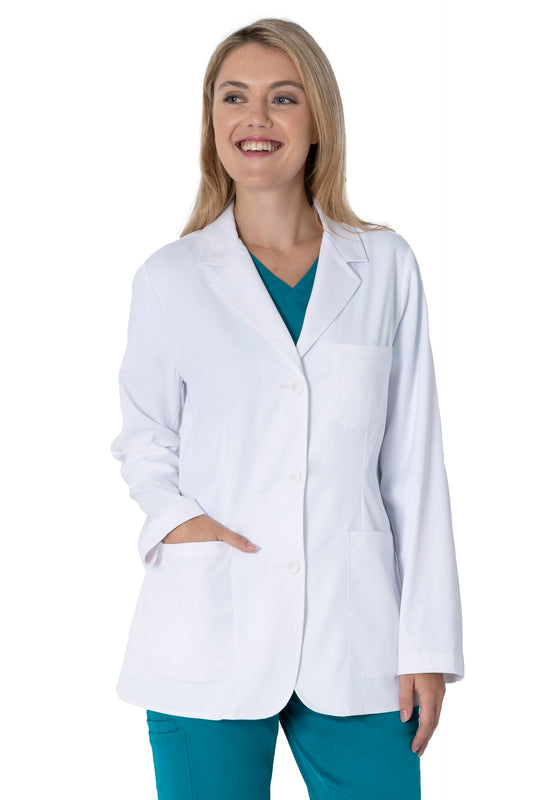 Healing Hands 5160 Flo Lab Coat White front 