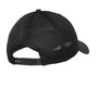 Sanmar New Era NE204 Snap-Back Mid-Profile Hat Black Back