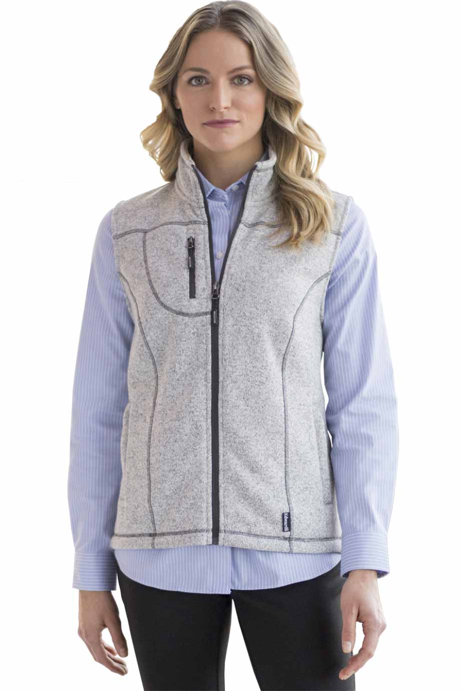 Edwards 6463 Women's Sweater Knit Fleece Vest – Valley West Uniforms
