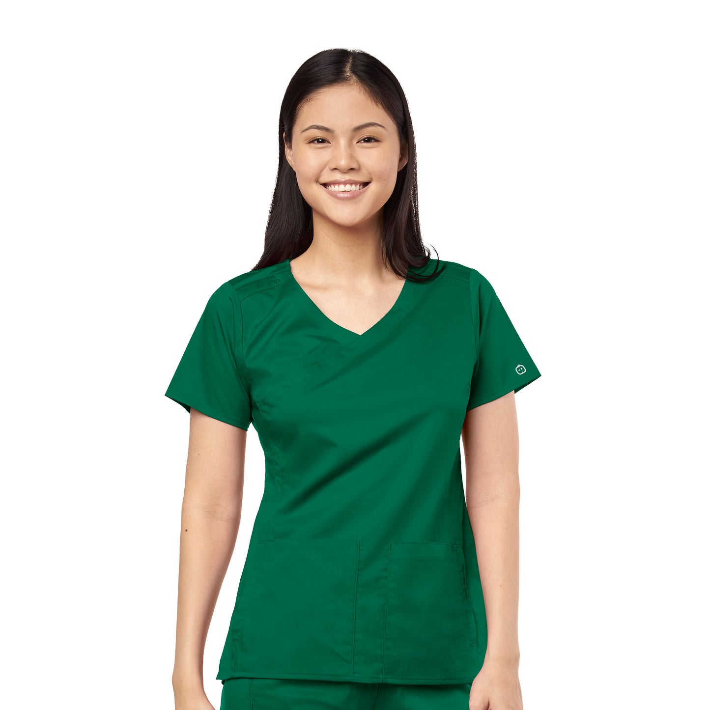 WonderWink W123 6155 Women's Top Hunter Green