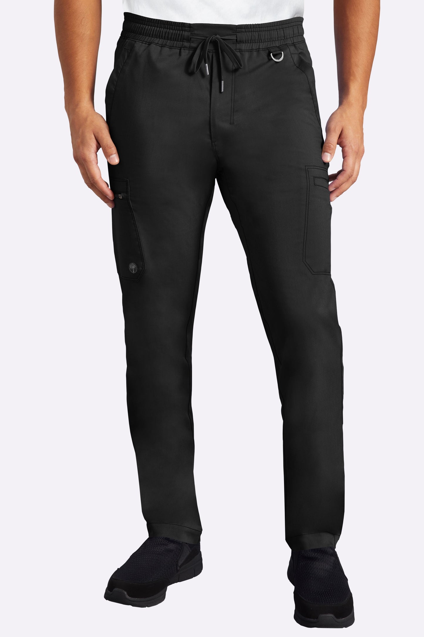 Healing Hands Purple Label 9300 Daniel Men's Pant - TALL Black Front