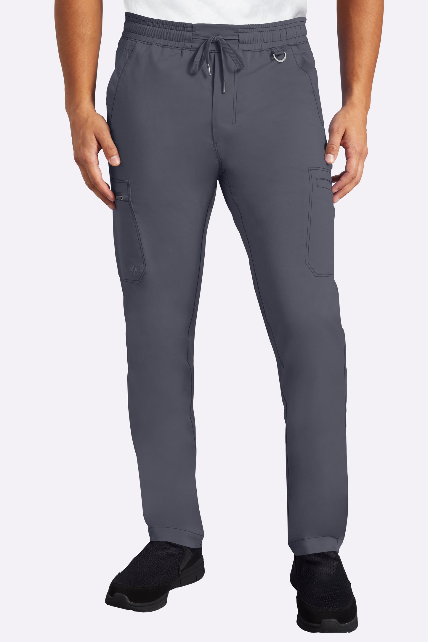 Healing Hands Purple Label 9300 Daniel Men's Pant - TALL Pewter Front
