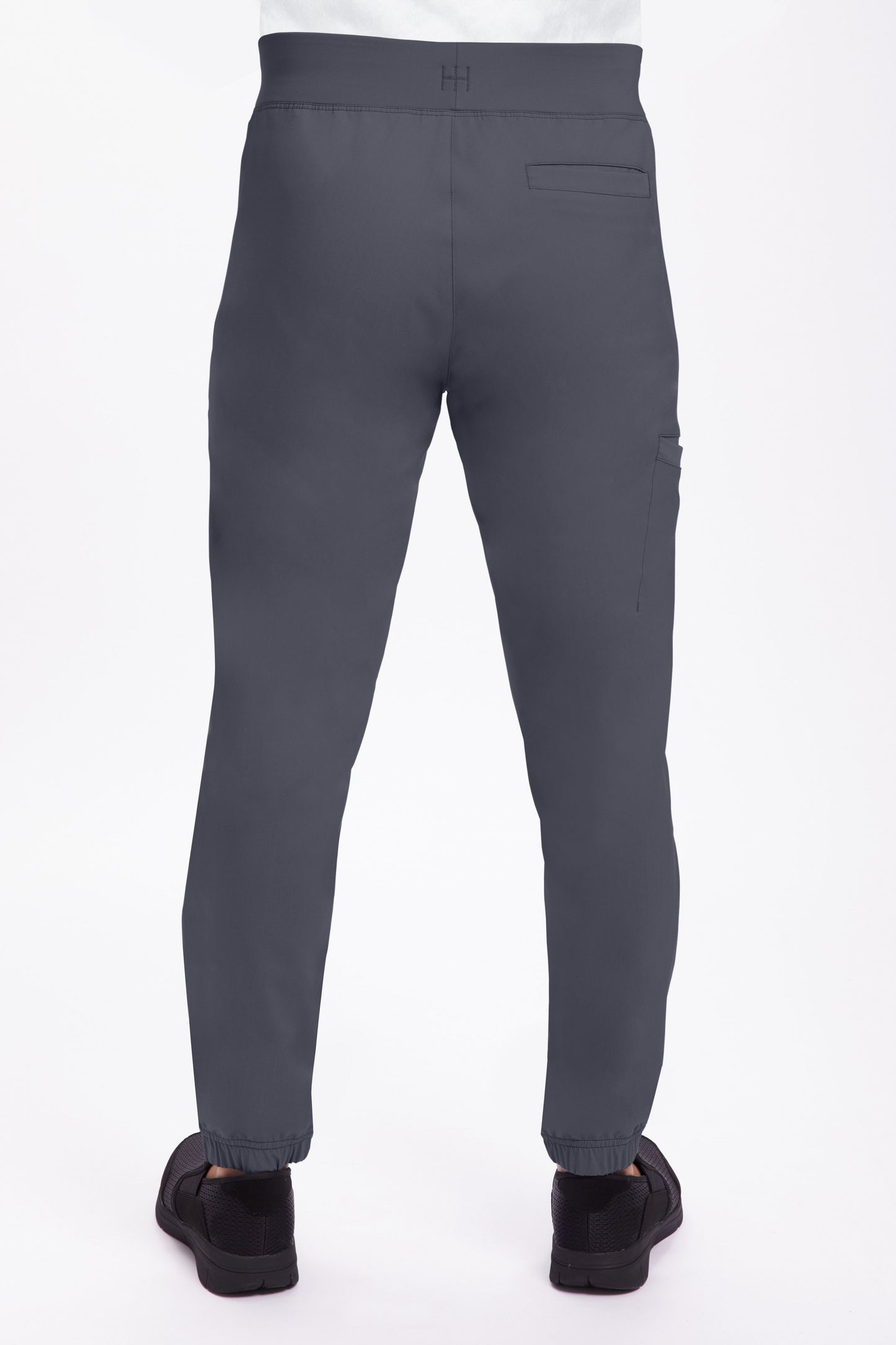 Healing Hands Purple Label 9301 Dante Men's Jogger Pant - TALL Pewter Back