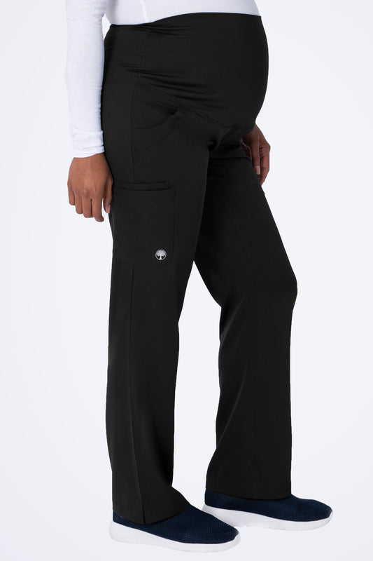 Healing Hands HHWorks 9510 Maternity Pant Black Side