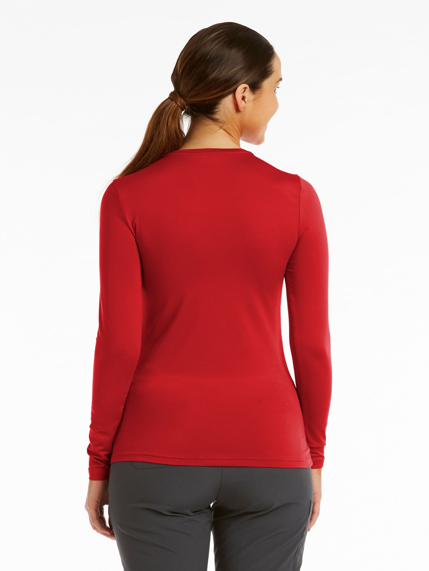 Maevn Bestee 6909 Long-Sleeve Tee Red Back