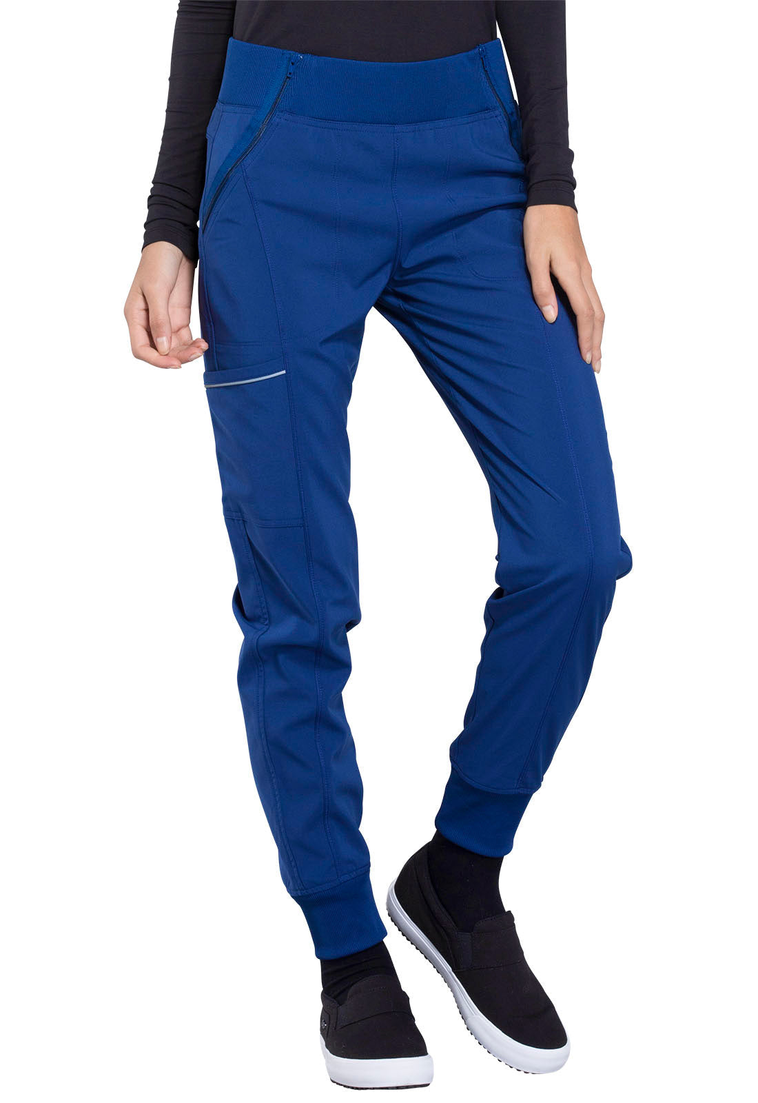 Cherokee Infinity CK110A Women's Jogger Pant - PETITE royal blue