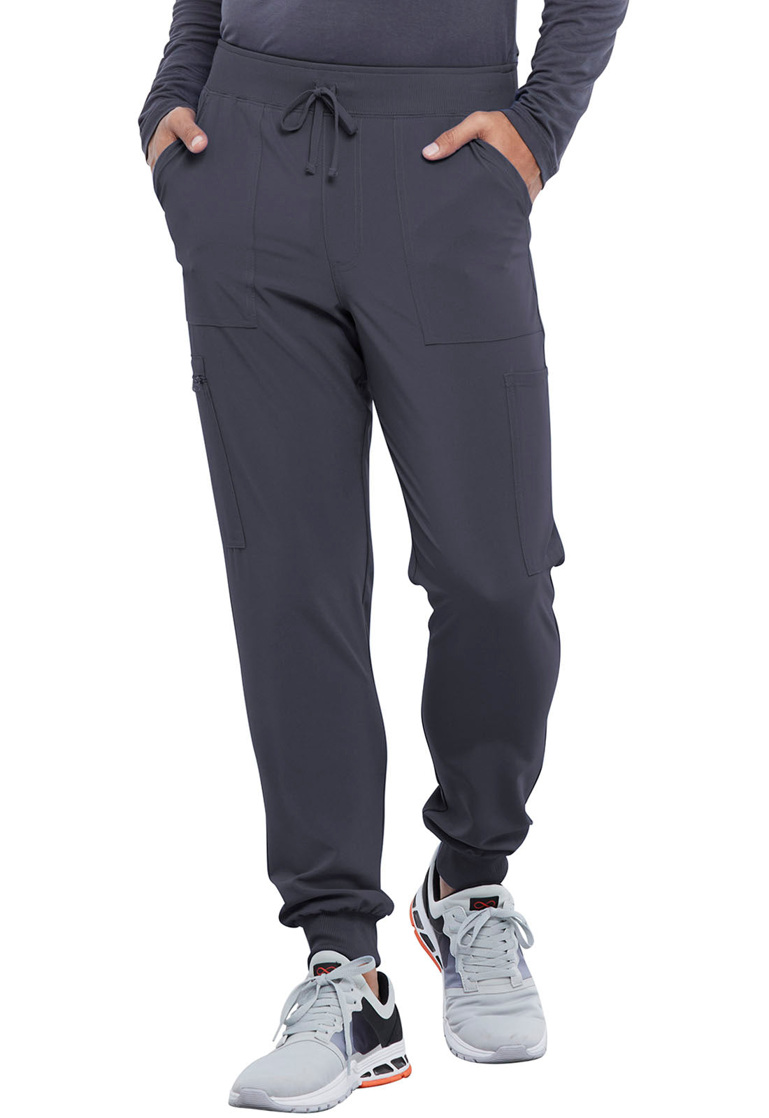 Cherokee Allura CKA189 Men's Jogger Pant Pewter Grey