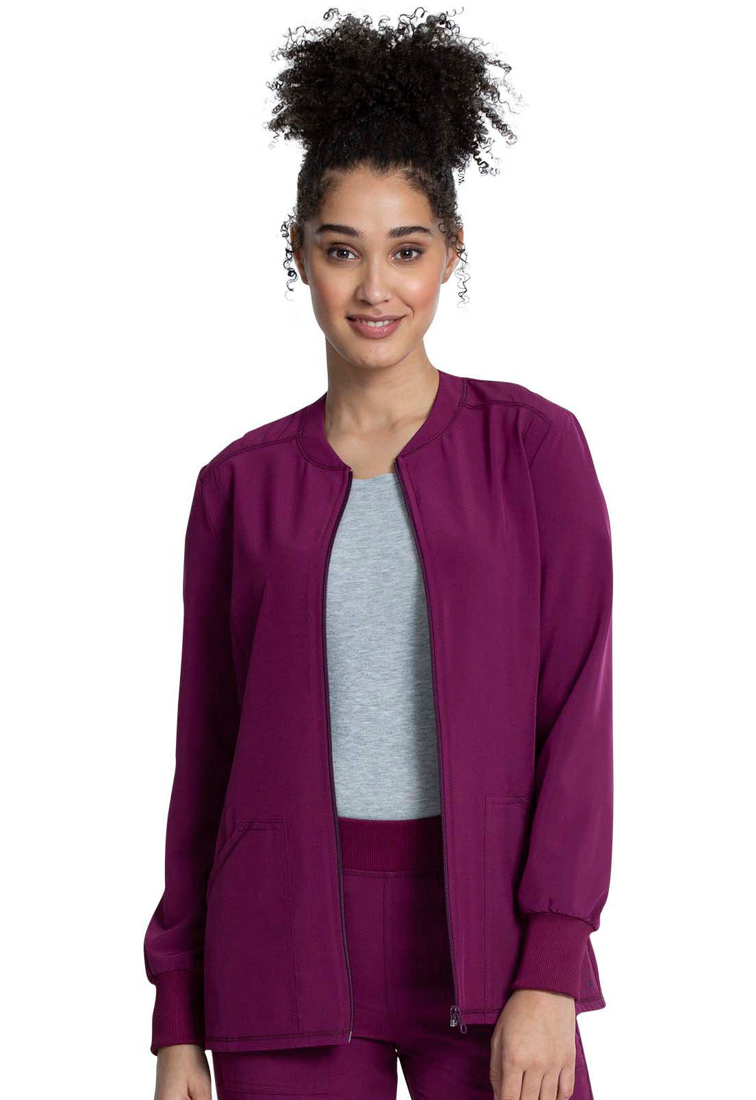 Cherokee Allura Zip Front Jacket