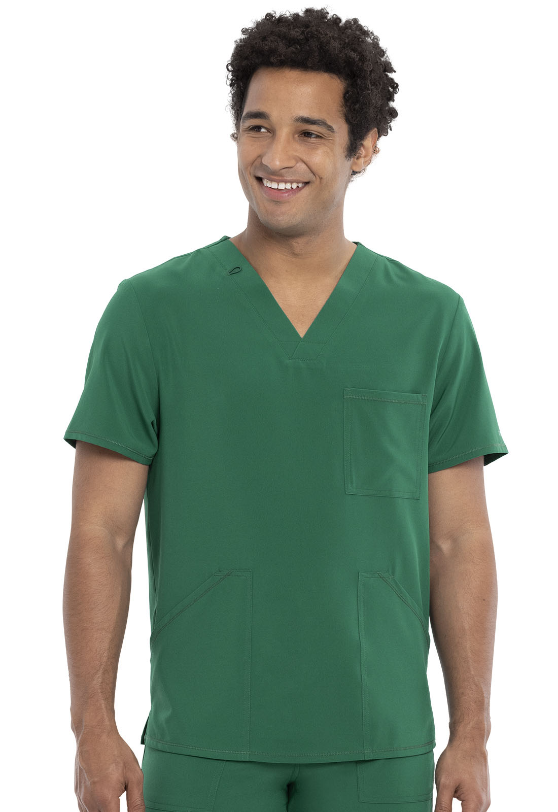 Cherokee Allura CKA686 Men's V-Neck Top Hunter