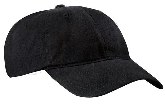 Sanmar Port & Company CP77 Baseball Hat Black