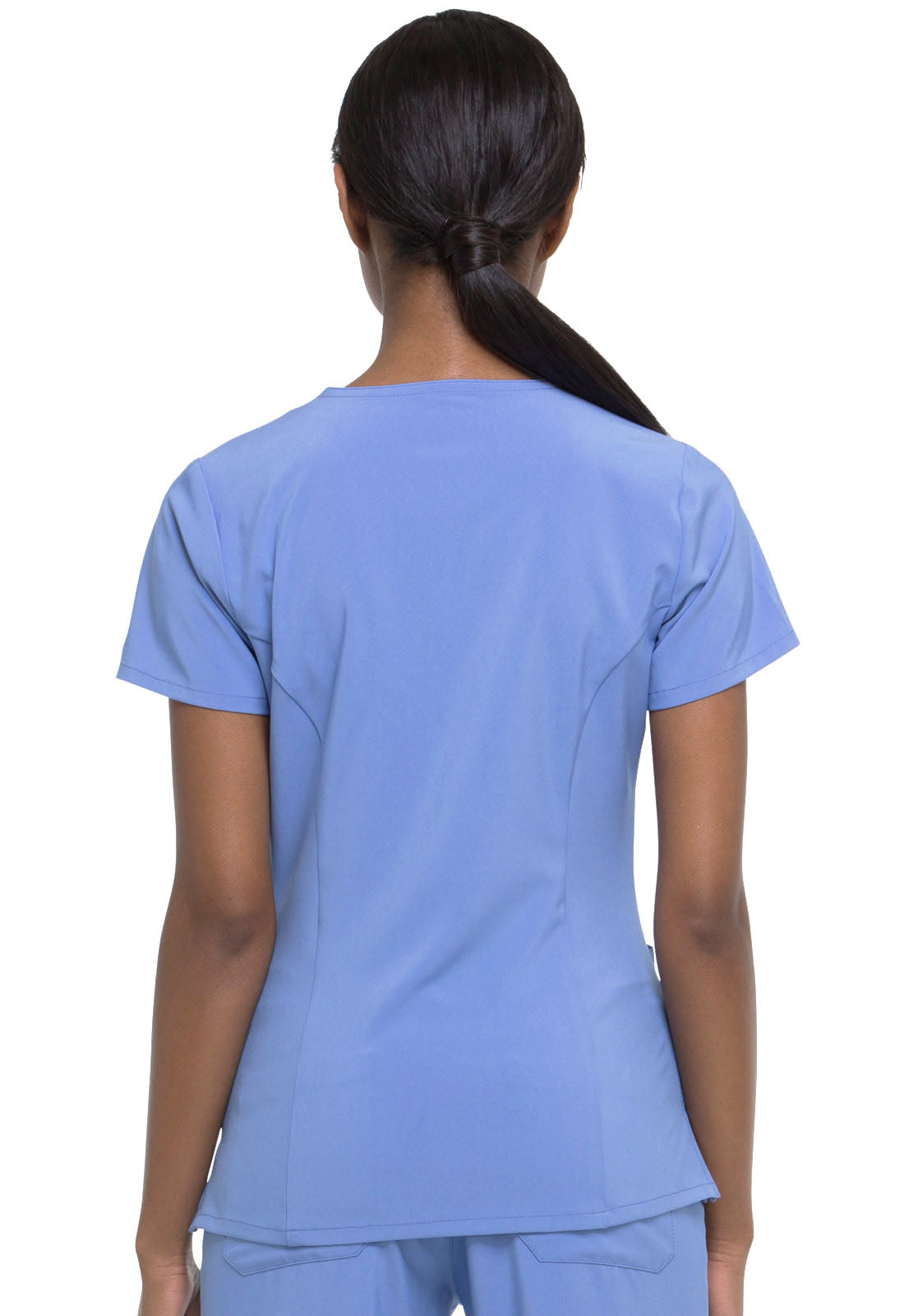 Dickies EDS DK615 V-Neck Women's Scrub Top ceil back