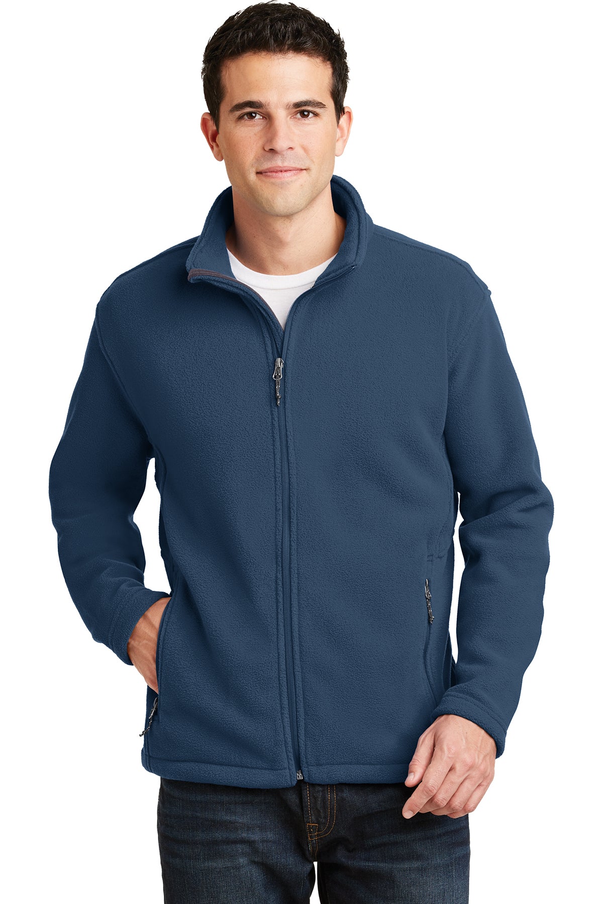 PA F217 Men's Fleece Jacket Insignia Blue