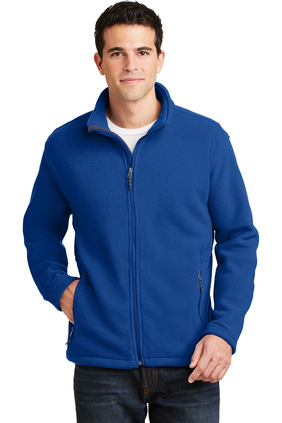 PA F217 Men's Fleece Jacket True Royal