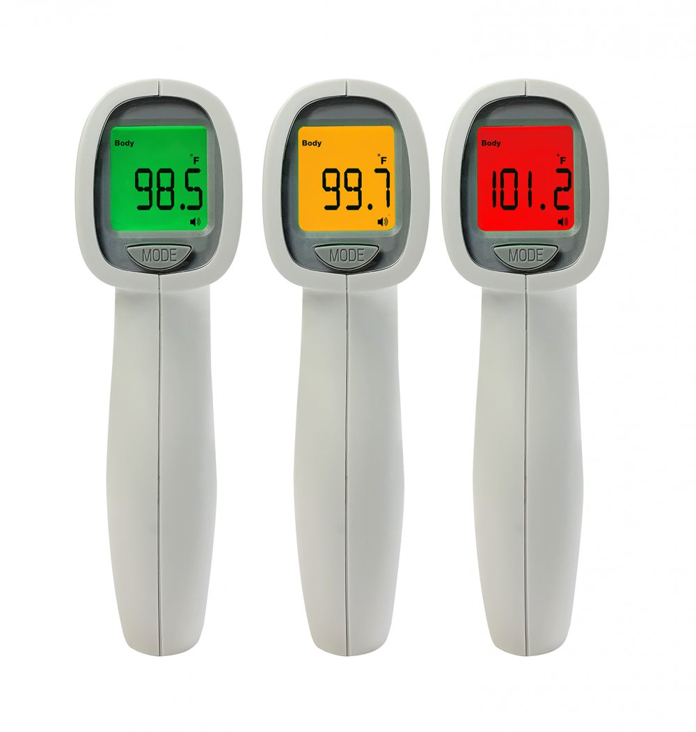 Adtemp™ 433 No Contact Thermometer Temp Color Code