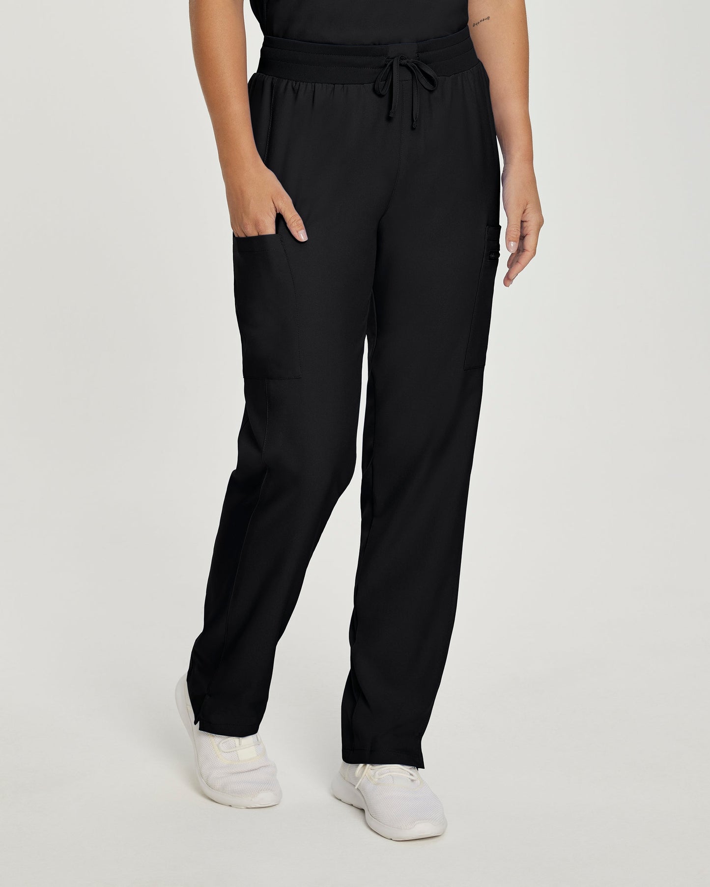 Landau Forward LB400 Women's Straight Leg Scrub Pant Black