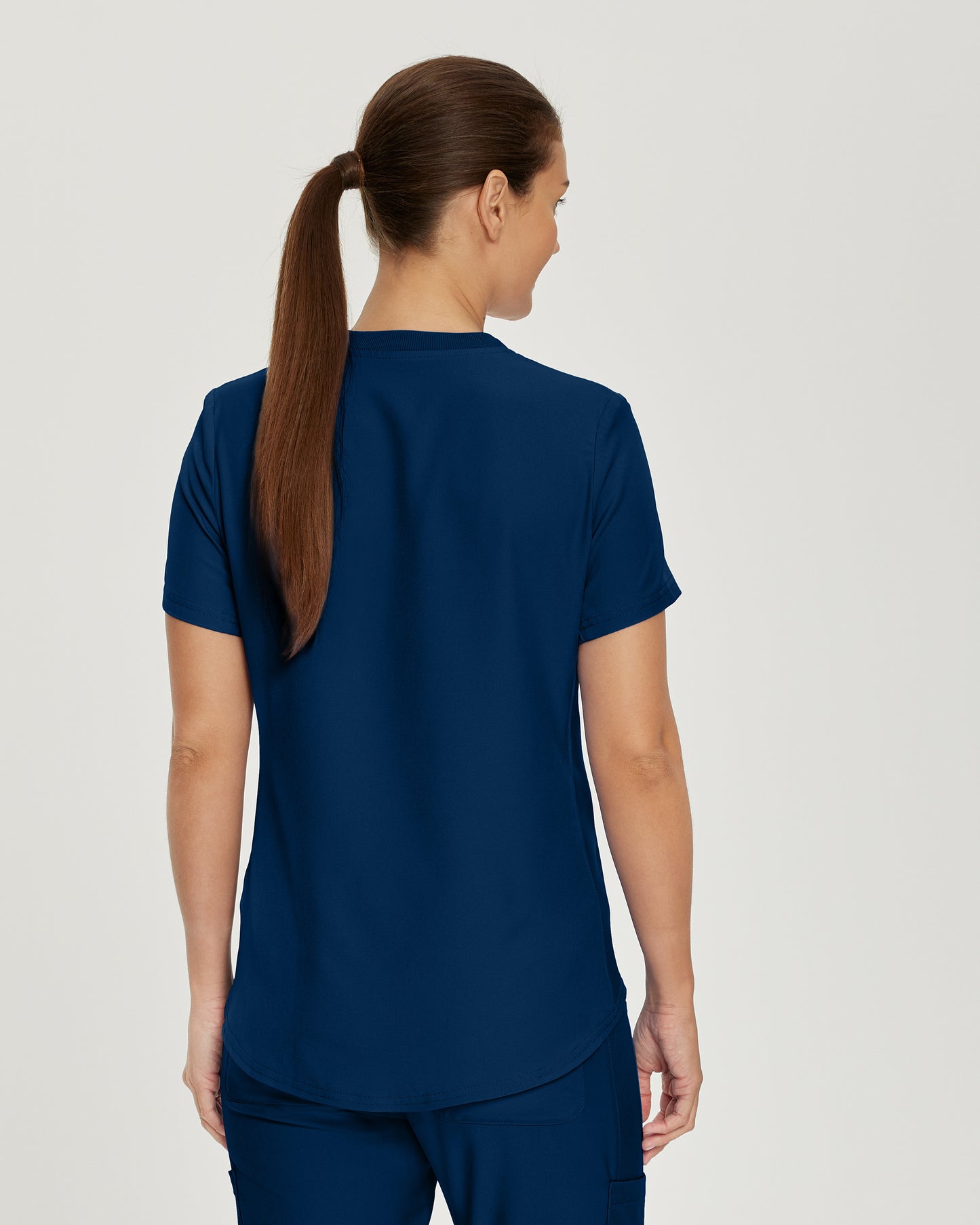 Landau Forward LT101 Women's 2 Pocket Top Navy Back